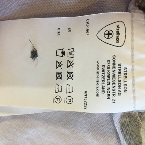 Strellson Mens Button Up T-Shirt - Size Medium - Pre-Owned - SNFJQ1 - Picture 6 of 8